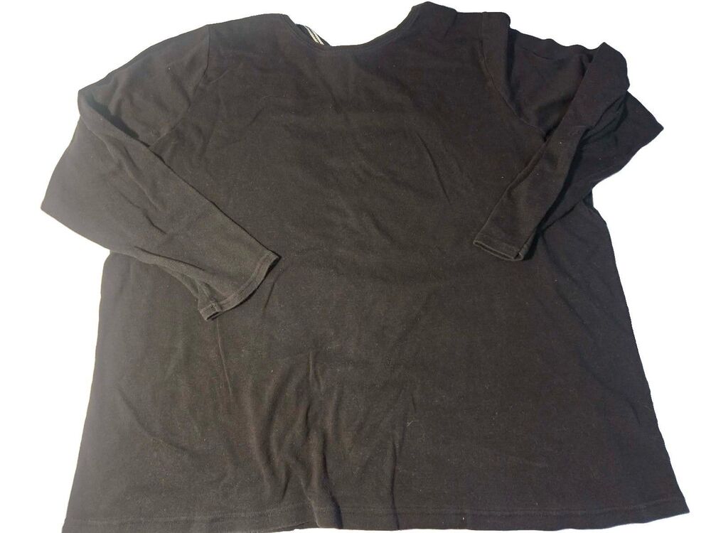 Croft&Barrow Women's Long-sleeved T-shirt Size 3xl